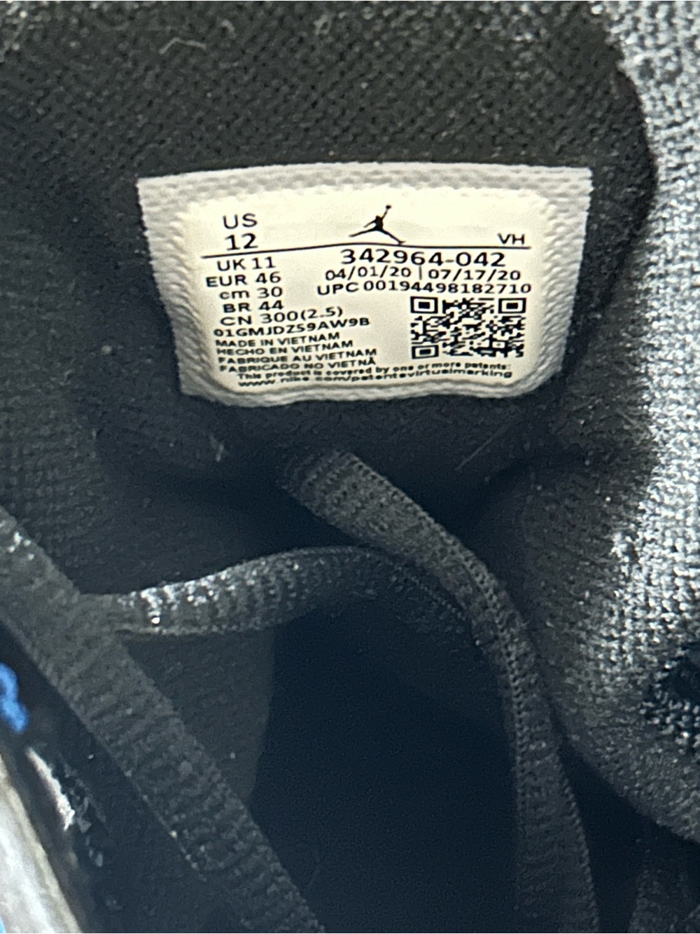 Nike Air Jordan True Flight Size 12 Men - Picture 5 of 11